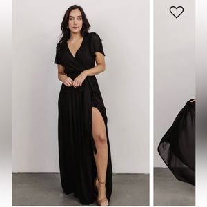 NWT Baltic Born Kristina Maxi Dress | Black | Size L